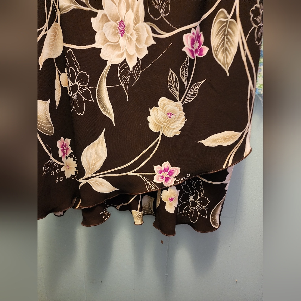 S L fashion floral dress
